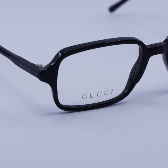 Gucci GG1211O 001 Eyeglasses Black 51mm Rectangle Frame - Picture 5 of 12